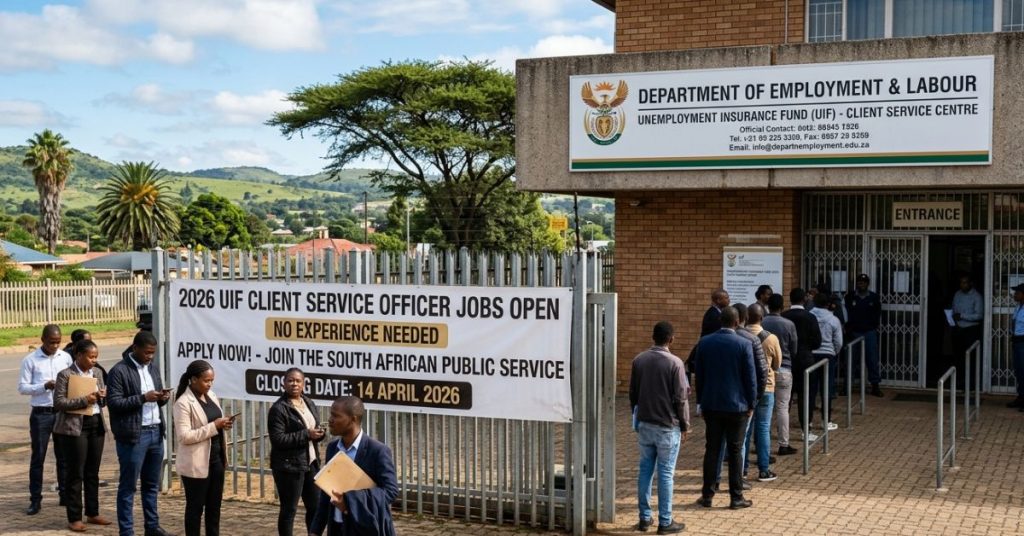 2026 UIF Client Service Officer Jobs