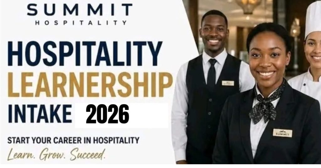 Summit Hospitality Learnership 2026 - Hospitality Training Programme