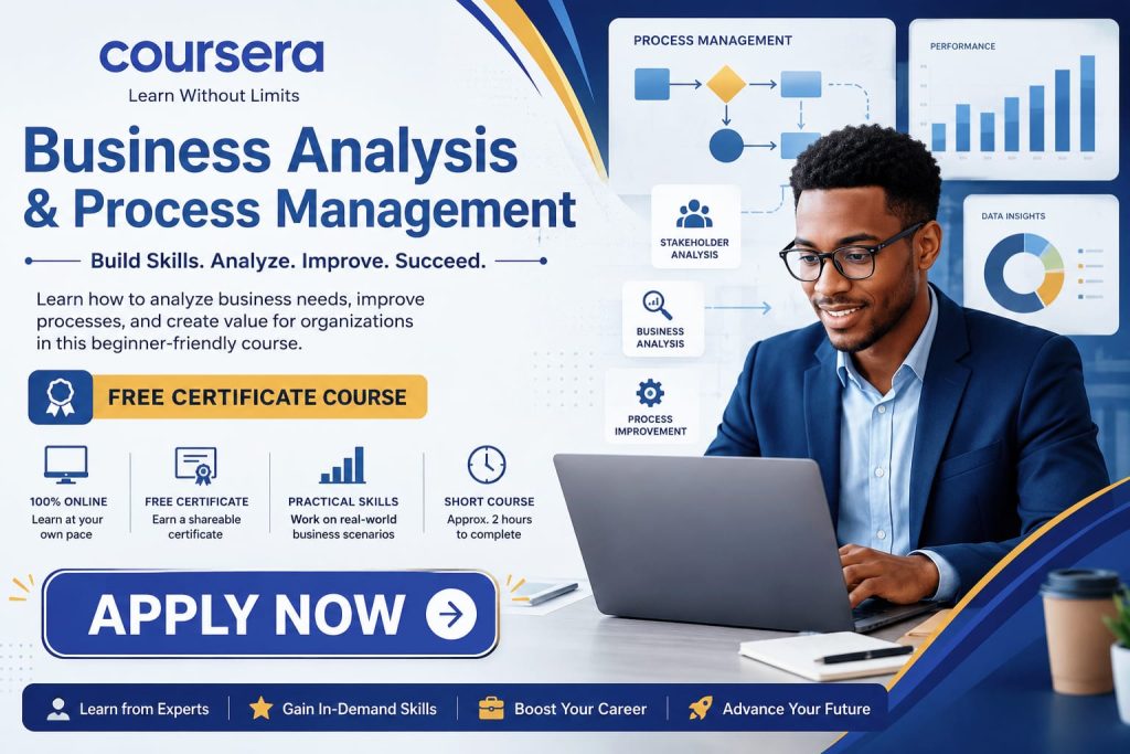 Coursera Business Analysis Course