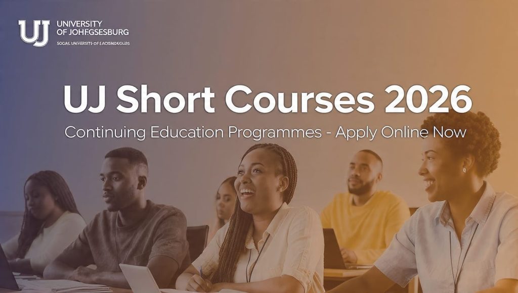 University of Johannesburg students attending UJ Short Courses 2026 Continuing Education Programmes and CPD training in South Africa.